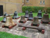 Glocken im Hof des Museums
